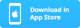 Blue button with an iPhone icon and text that reads ‘Download in App Store.’