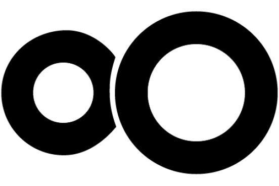 The number 8 on its side.  Zoomtext icon.