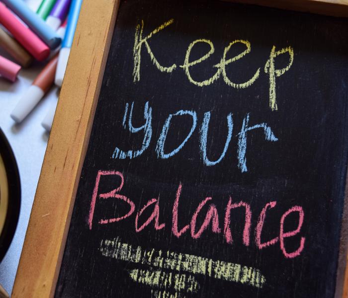 Keep your balance